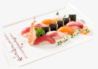 Sushi , Png Download - Salmon Sashimi And Mango, Transparent Png, Free Download