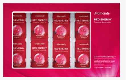 Mamonde Red Energy Capsule Ampoule, HD Png Download, Free Download