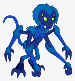 Spider Monkey Clipart Real - Ben 10 Spider Monkey Cartoon, HD Png Download, Free Download