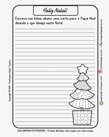 Atividade Carta Para Papai Noel, HD Png Download, Free Download