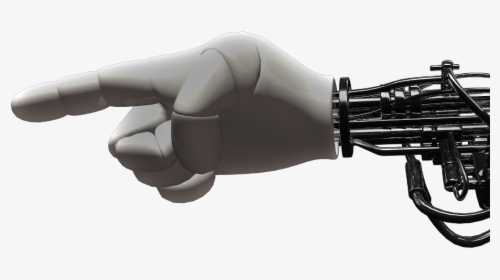 #editedwithpicsart #robotarm #robot #artm #finger #pointing - Robot, HD Png Download, Free Download