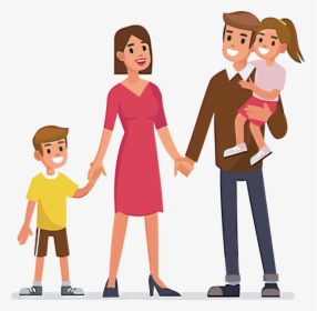 Transparent Family Day Cartoon Sharing Conversation - Child Parenting Rules, HD Png Download, Free Download