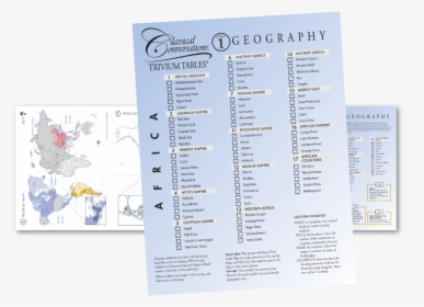 Cycle 1 Geography , Png Download - Classical Conversations, Transparent Png, Free Download