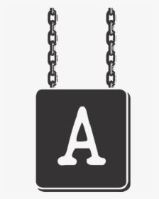 A Letter Image Locket - Chain, HD Png Download, Free Download