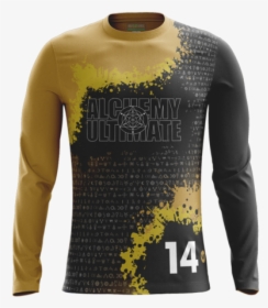 Alchemy Ultimate Dark Ls Jersey - Long-sleeved T-shirt, HD Png Download, Free Download