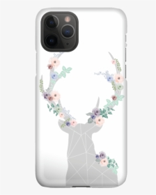 Flower Reindeer Case Iphone 11 Pro - Iphone, HD Png Download, Free Download
