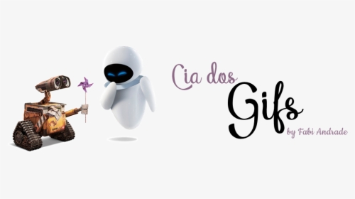 Cia Dos Gifs - Wall E Et Eve, HD Png Download, Free Download