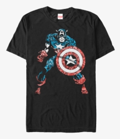 Captain America Comic Shirt - Captain America, HD Png Download, Free Download