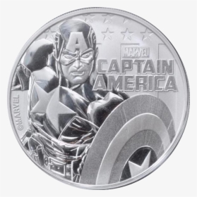 2019 1 Oz Tuvalu Marvel Series Captain America - 1 Dolar Tuvalu Capitan America 2019, HD Png Download, Free Download
