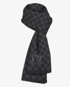 Graphite Scraf Louis Vuitton Damier, Gentleman Style, - Echarpe Louis Vuitton Homme, HD Png Download, Free Download