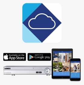 Lorex Cloud App - Available On The App Store, HD Png Download, Free Download