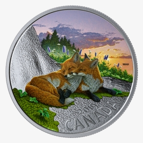 Fox Fauna Canadian Coin, HD Png Download, Free Download
