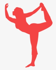Yoga Silhouette Blue, HD Png Download, Free Download