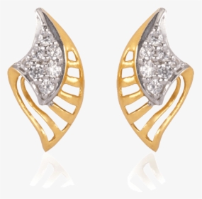 22kt Yellow Gold Earring For Women - Earrings, HD Png Download, Free Download