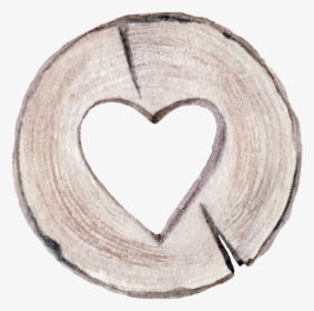 Pintado A Mano De Anillo De Árbol Corazón Png - Portable Network Graphics, Transparent Png, Free Download