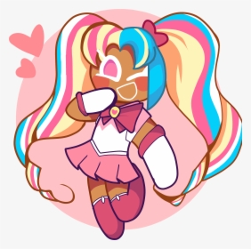 Magical Girl Cookie - Illustration, HD Png Download, Free Download