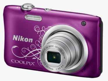 Cámara Nikon Coolpix A100 Purple - Nikon Coolpix A100 Purple, HD Png Download, Free Download