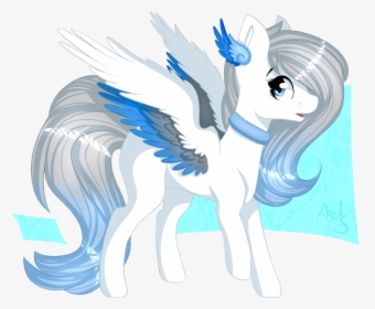 Ayoarts, Art Trade, Blue Eyes, Blue Wings, Oc, Oc Only, - Cartoon, HD Png Download, Free Download