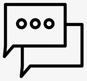 Transparent Talk Bubbles Png - Icon, Png Download, Free Download