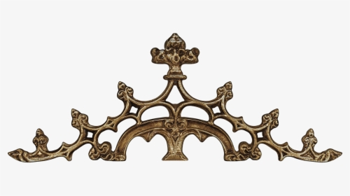 Gothic Gold Ornaments Png , Png Download - Gold Gothic Png, Transparent Png, Free Download