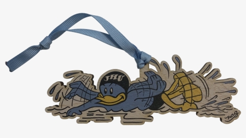 Johns Hopkins University Nag Jay Ornament Collection"  - Hopkins Swimming Jay Cartoon, HD Png Download, Free Download