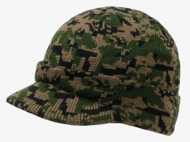 Camouflage Jeep Caps/visor Beanies Wdl Digital - Beanie, HD Png Download, Free Download