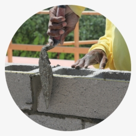 Concrete Masonry Application Copy - Concrete, HD Png Download, Free Download