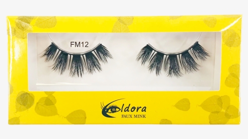 Strip Lashes Yellow Box, HD Png Download, Free Download