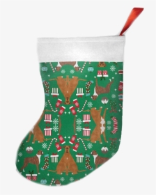 Green Christmas Stockings Png Clipart - Christmas Stocking, Transparent Png, Free Download
