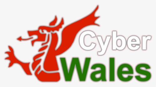 Cyberwaleswhite New - Welsh Dragon On Union Jack, HD Png Download, Free Download