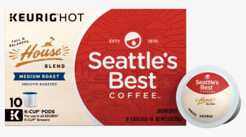 Seattle"s Best Coffee K Cups , Png Download - Seattle's Best Coffee Keurig K Cups, Transparent Png, Free Download