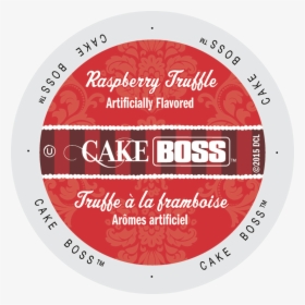 Cake Boss Raspberry Truffle Flavored Coffee Single - Circle, HD Png Download, Free Download