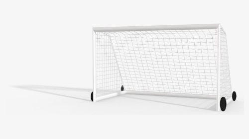 Portable Aluminium Soccer Goal 3x2m W/ Wheels - Net, HD Png Download, Free Download