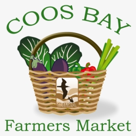 Coos Bay Farmers Market Celebrates National Farmers - Basket Of Foods Clip Art, HD Png Download, Free Download