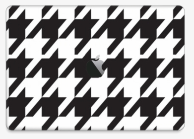 Houndstooth Skin Macbook Pro 13” 2016- - Houndstooth On Graph Paper, HD Png Download, Free Download