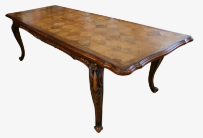 Louis Xv Parquetry Extension Dining Table In Golden - Coffee Table, HD Png Download, Free Download