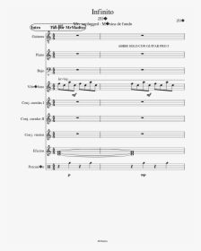 Infinito Live Acoustic Slide, Image - Sheet Music, HD Png Download, Free Download