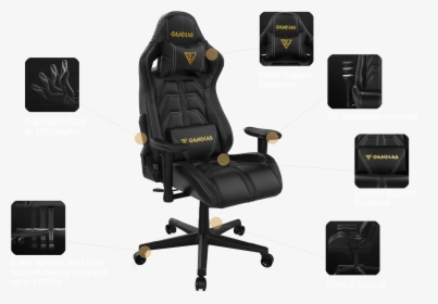 3 Aphrodite Mf1 Feature - Gamdias Aphrodite Mf1 Gaming Chair, HD Png Download, Free Download