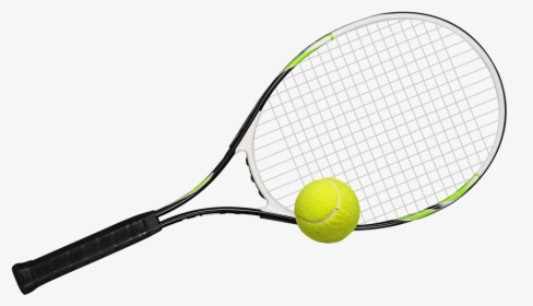 Transparent Tennis Ball And Racket, HD Png Download, Free Download