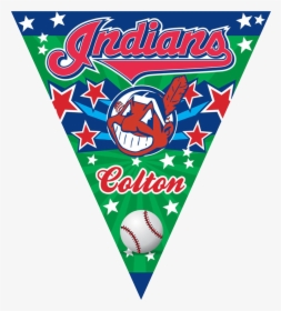 Indians Triangle Individual Team Pennant - Progressive Field, HD Png Download, Free Download