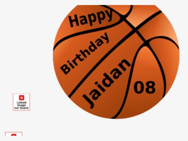 Basketball Clipart Happy Birthday - Flame Clipart, HD Png Download, Free Download