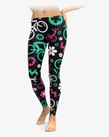 Rainbow Paw Print Leggings, HD Png Download, Free Download