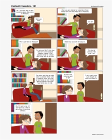Pixton Comic Pantsuit Crusaders 101 By Pantsuitcrusader - Cartoon, HD Png Download, Free Download