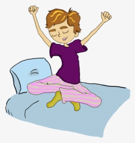 Up Clip Wake - Stretch Your Body Cartoon, HD Png Download, Free Download