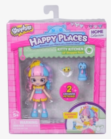 Happy Places Shopkins Doll Single Pack - Happy Places Rainbow Kate, HD Png Download, Free Download