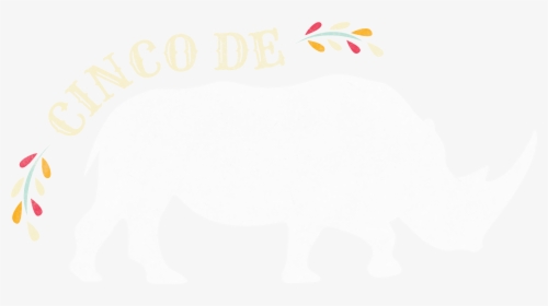 Cinco De Rhino - Safari Baby Shower Background Boy, HD Png Download, Free Download