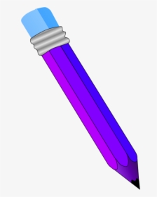 Vector Clip Art - Purple Pencil Clipart, HD Png Download, Free Download