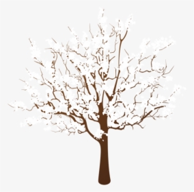 Free Png Winter Tree Transparent Png - Winter Tree Clipart Png, Png Download, Free Download