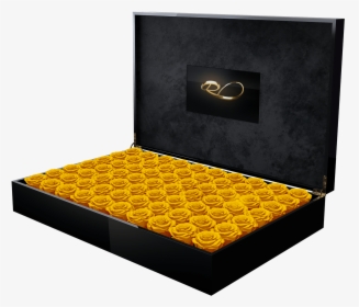 Video Flower Box Presidential With 70 Preserved Yellow - Box, HD Png Download, Free Download