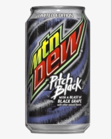 Mountain Dew Pitch Black Grape 355ml - Mountain Dew Pitch Black, HD Png Download, Free Download